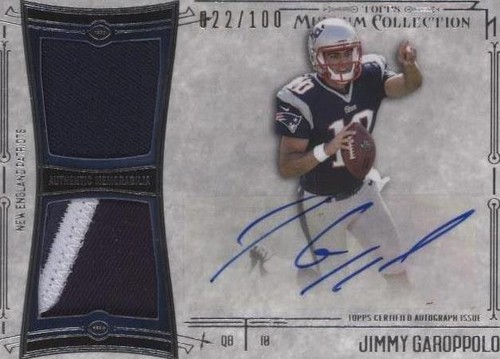 2014 Topps Museum Collection Jimmy Garoppolo #SSDRA-JG