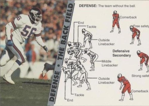 1992 Ultimate World League of American Football Lawrence Taylor #182