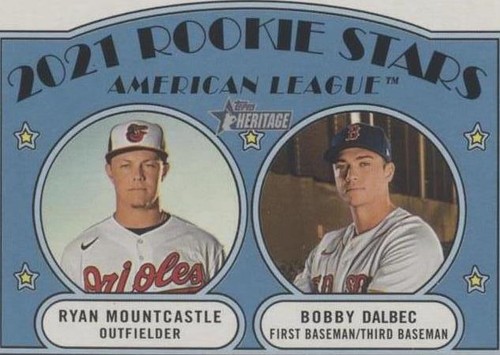 2021 Topps Heritage - Bobby Dalbec Ryan Mountcastle #185