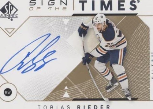 2018-19 SP Authentic - Tobias Rieder #SOTT-TR