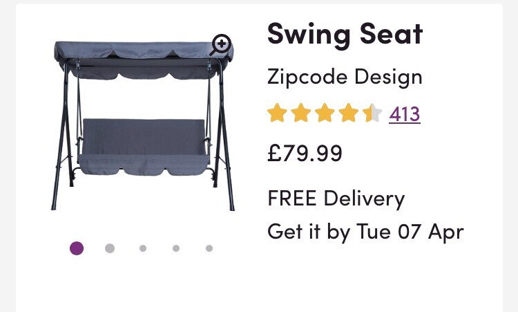 Swing seat | in Sheffield, South Yorkshire | Gumtree