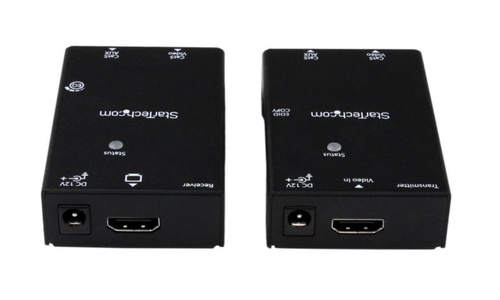 Startech St121shd50 165-Feet Hdmi Over Cat5/Cat6 Extender With Power Over Cable