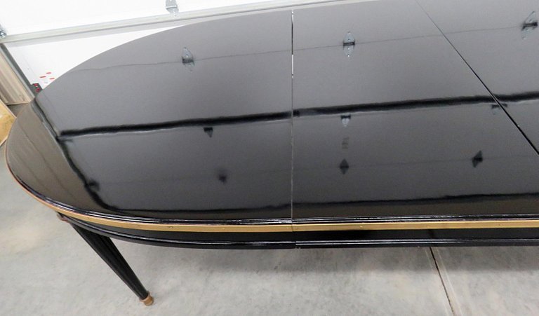 Maison Jansen Directoire Style Bronze Mounted Dining Table