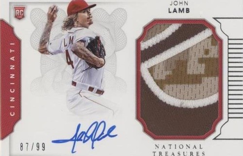 2016 Panini National Treasures - John Lamb #174