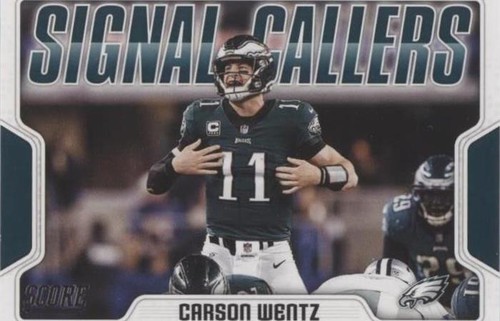 2018 Score Carson Wentz #24