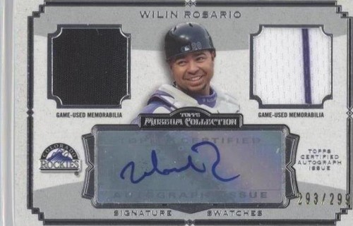 2013 Topps Museum Collection - Wilin Rosario #SSADR-WR