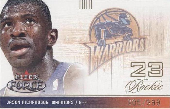 Fleer Force 2001-02 - Jason Richardson #105