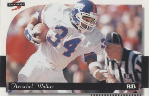1996 Score Herschel Walker #111