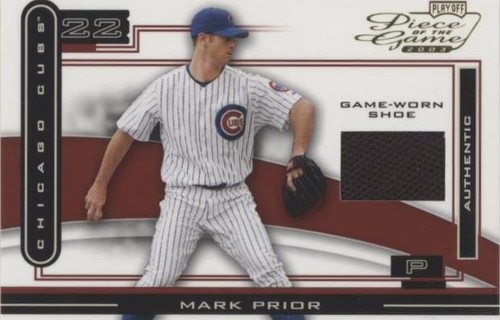 2003 Playoff Piece of the Game - Mark Prior #POG-63