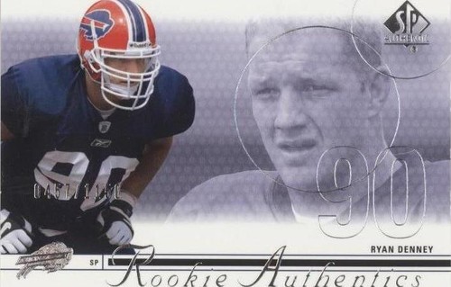 2002 SP Authentic Ryan Denney #177