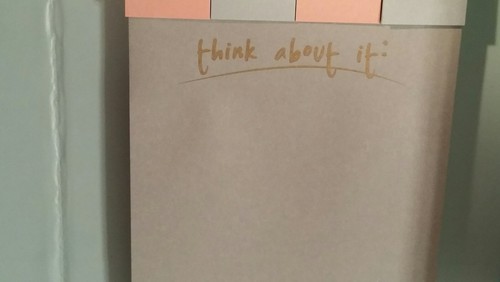 Hardcover Memo Pad  Notepad Sticky Notes-