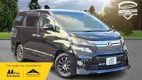 2012 Toyota Vellfire 2.4L PETROL AUTO 7 SEATS 5 DR Petrol Automatic