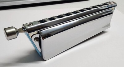 Bushman Game Changer /JDR Trochilus 10 Hole Slide Chromatic/Diatonic Harmonica