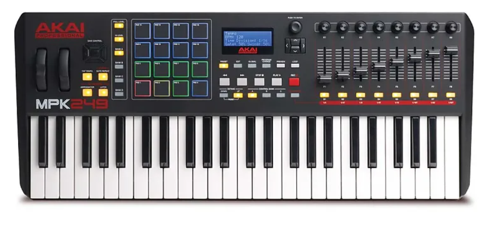 ★AKAI MPK249★ MPK249 MIDI Keyboard Controller | Akai Pro