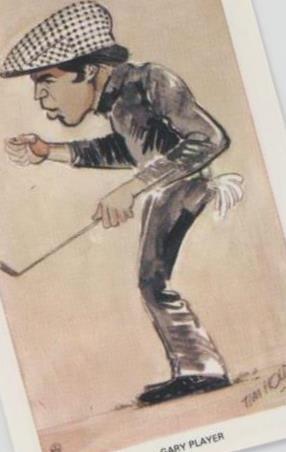 1979 Venorlandus World of Sport Our Heroes Flik-Cards - Gary Player #24