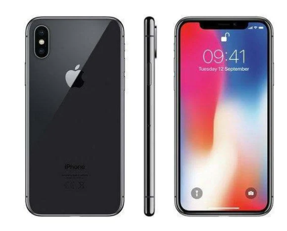 Apple iPhone X - 64GB - Space Grey (Unlocked) A1901 (GSM Apple iPhone X - 64GB - Space Grey (Unlocked) A1901 (GSM