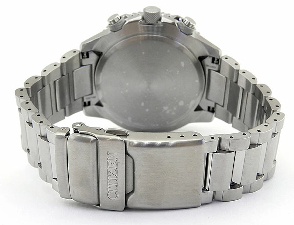Pre-owned Citizen Promaster Sky Blue Dial Saaphire Radio Controlled Eco-drive Cb5000-50l