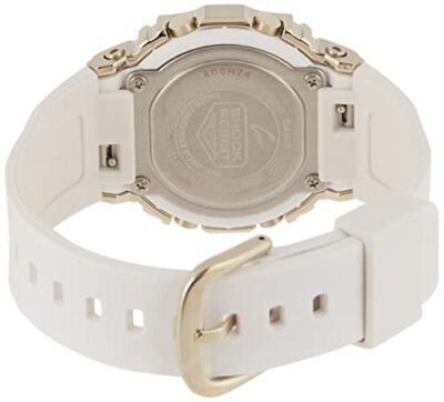 Pre-owned Casio G-shock For Women Digital White Dial Women's Watch Gm-s5600g-7dr(g1069)