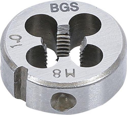 BGS-1900-M8X1.0-S | Gewindeschneideisen | M8 x 1,0 x 25 mm