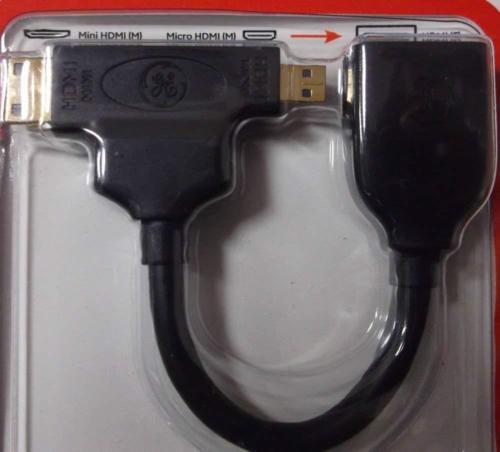 Cavo Trasmissione Segnale Cavo Mini HDMI A VGA Twozoh 1M - Connettore Oro Per Tablet E Fotocamere Adattatore Video - Foto 2