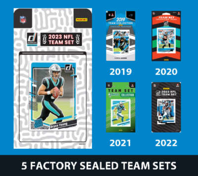 2023 Donruss Carolina Panthers Team Set MultiPack 2023 2022 2021 2020 2019 Bryce