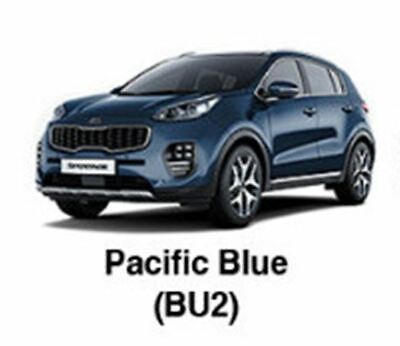 KIA OEM Touch-up Brush & Pen Paint(Color Code: BU2 - Pacific Blue) fit Sportage