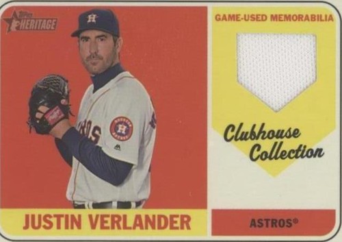 2018 Topps Heritage - Justin Verlander #CCR-JV
