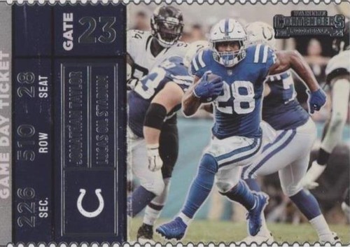 2022 Panini Contenders Jonathan Taylor #GDT-JTA