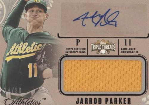 2014 Topps Triple Threads - Jarrod Parker #UAJR-JPA