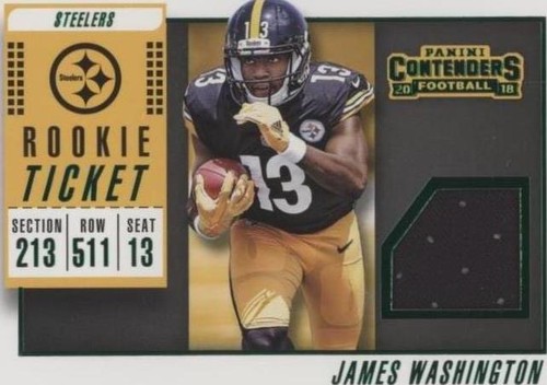 2018 Panini Contenders James Washington #RTSV-22