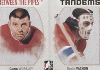 2006-07 In the Game Between the Pipes - Gump Worsley Rogie Vachon #138