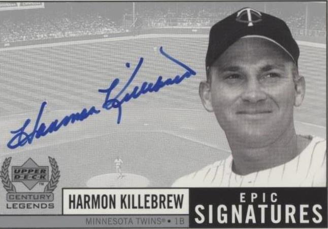 Century Legends 1999 Upper Deck - Harmon Killebrew #HK