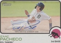 2022 Topps Heritage Minor League Edition - Izaac Pacheco #ROA-IP