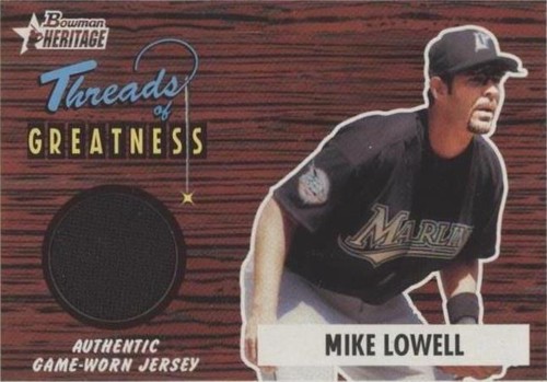 2004 Bowman Heritage - Mike Lowell #TG-ML