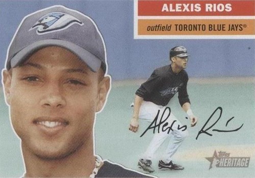 2005 Topps Heritage - Alex Rios #404