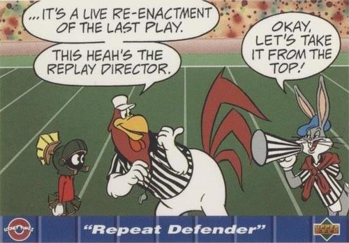 1992 Upper Deck Comic Ball IV Bugs Bunny Foghorn Leghorn Marvin the Martian #124