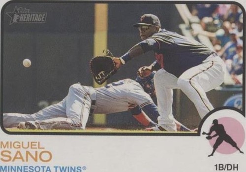 2022 Topps Heritage - Miguel Sanó #384