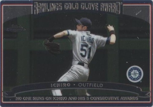 ICHIRO 2006 TOPPS '52 #DFC4 CHROME PARALLEL #1204/1952