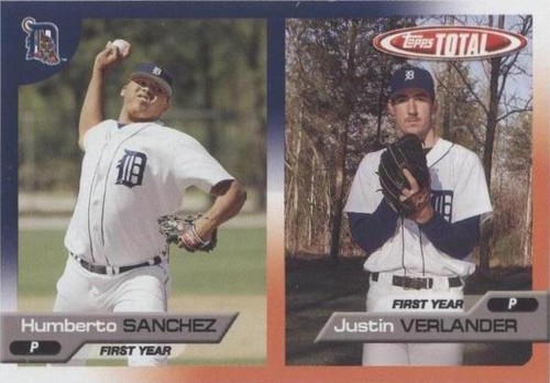 2005 Topps Total - Humberto Sanchez Justin Verlander #762