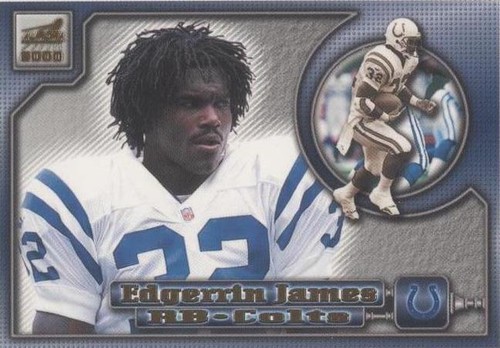 2000 Pacific Aurora Edgerrin James #58