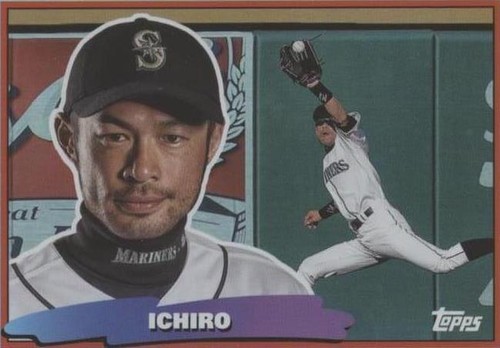 Ichiro Suzuki 2022 Topps Archives 1988 Big Foil Insert #88BF-39
