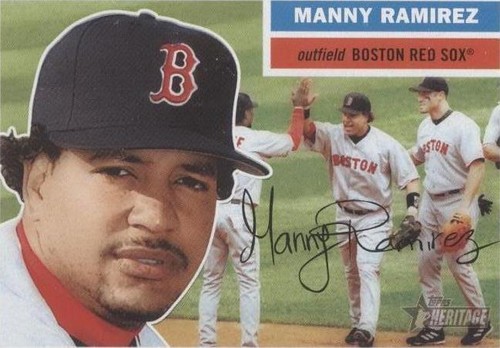 2005 Topps Heritage - Manny Ramirez #368