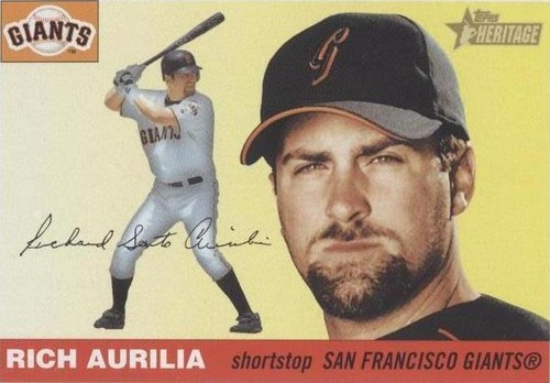 2004 Topps Heritage - Rich Aurilia #194
