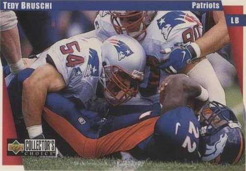 1997 Upper Deck Collector's Choice Tedy Bruschi #511