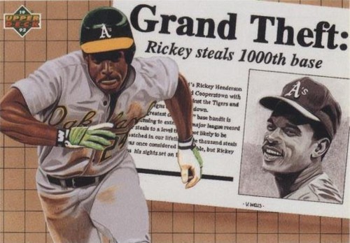 1992 Upper Deck - Rickey Henderson #782