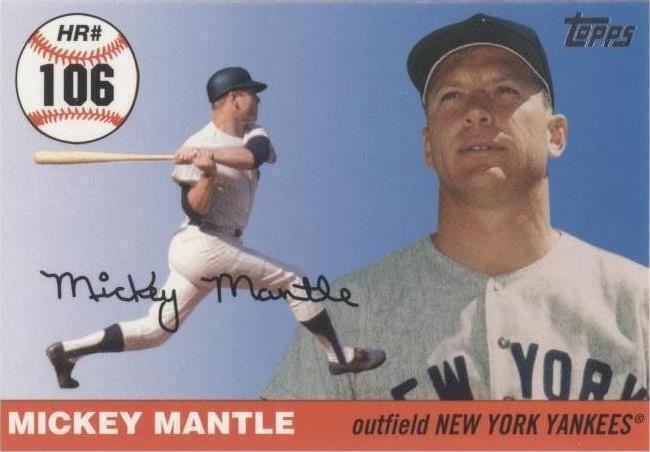 Topps 2006 - Mickey Mantle #MHR106