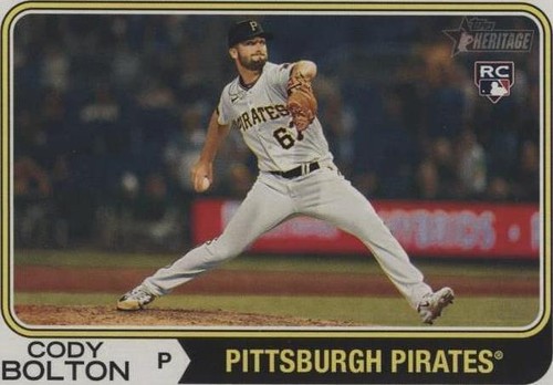 2023 Topps Heritage High Number - Cody Bolton #607