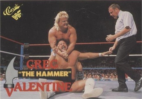 1990 Classic WWF - Greg Valentine #86