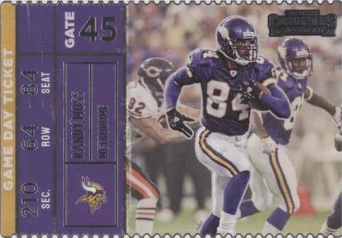 2022 Panini Contenders Randy Moss #GDT-RMO