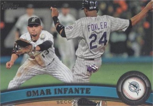 2011 Topps Update Series - Omar Infante #US149
